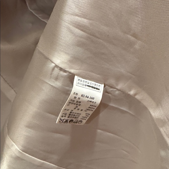 System Double-Breasted Tan Trench Coat - Picture 3 of 10